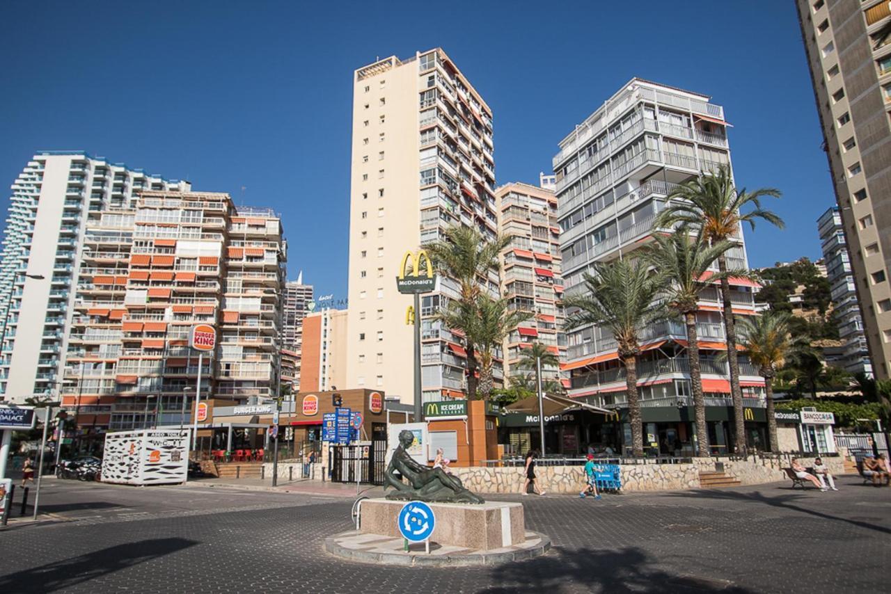 Apartamentos Las Carabelas 베니돔 외부 사진
