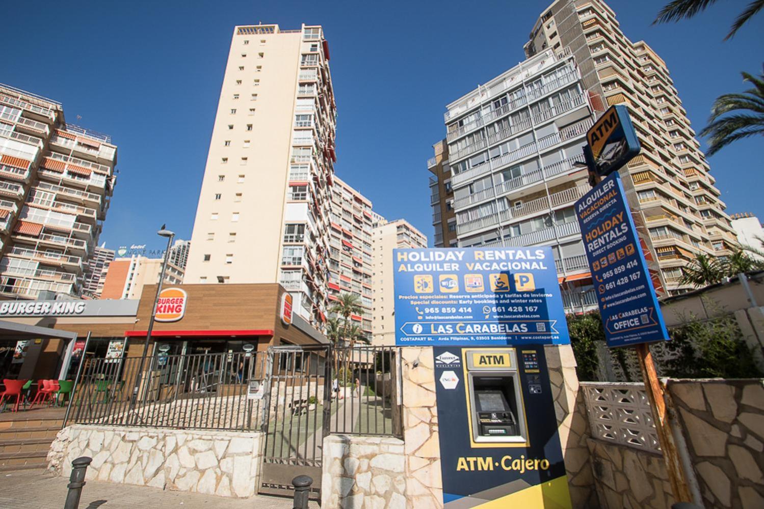 Apartamentos Las Carabelas 베니돔 외부 사진